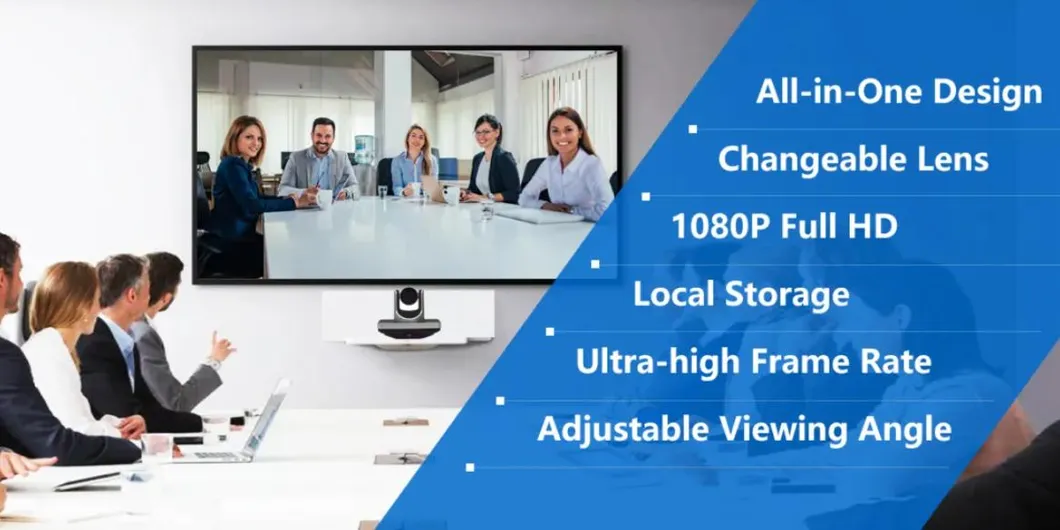 PTZ Conference Camera 12X Zoom 75 Wide Angle Conference System