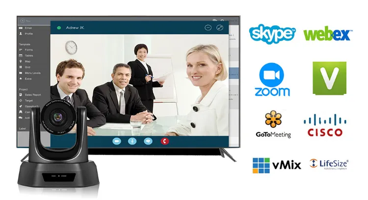 20X Zoom HDMI HD 1080P Live Streaming Video Conference Camera for Church