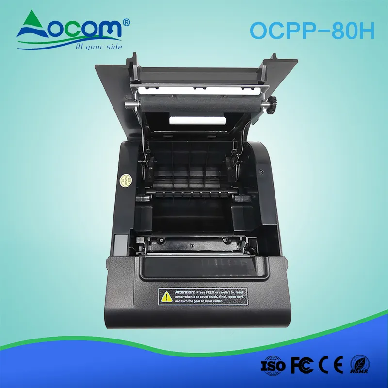 300mm/S Printing Speed 80mm Bluetooth POS Driver Thermal Receipt Printer