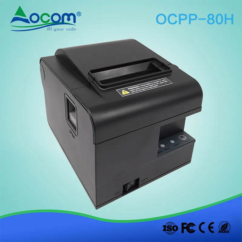 300mm/S Printing Speed 80mm Bluetooth POS Driver Thermal Receipt Printer