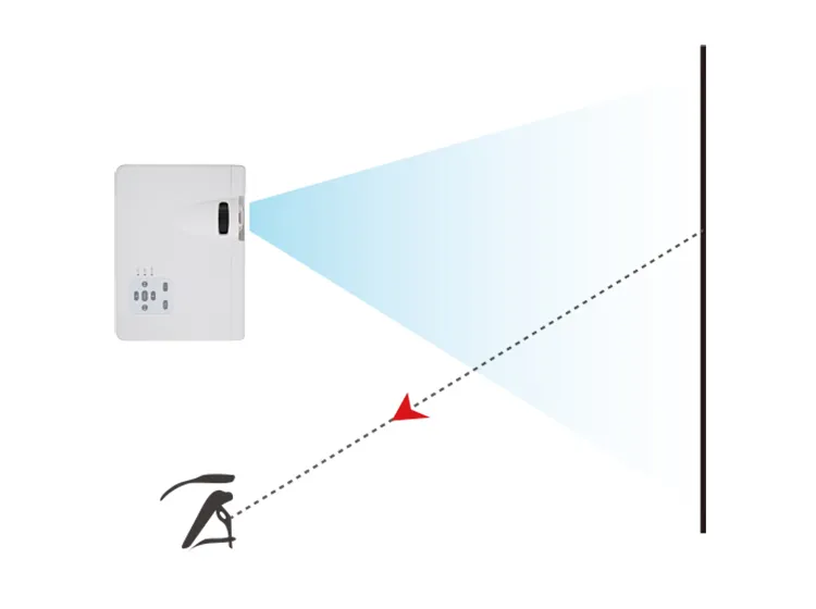 3700 Lumens Beamer Projector Short Throw Laser DLP Type
