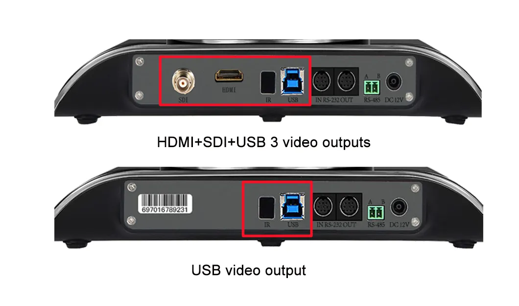 3G-SDI HDMI USB PTZ Broadcast & Live Streaming Camera 20X Optical Zoom Video Conference Camera