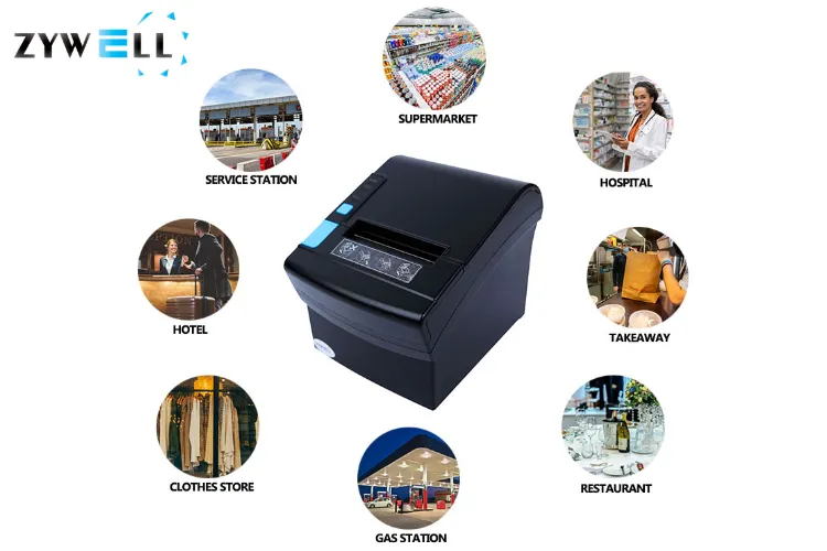 3inch USB Ethernet Desktop Receipt Printer for Doordash