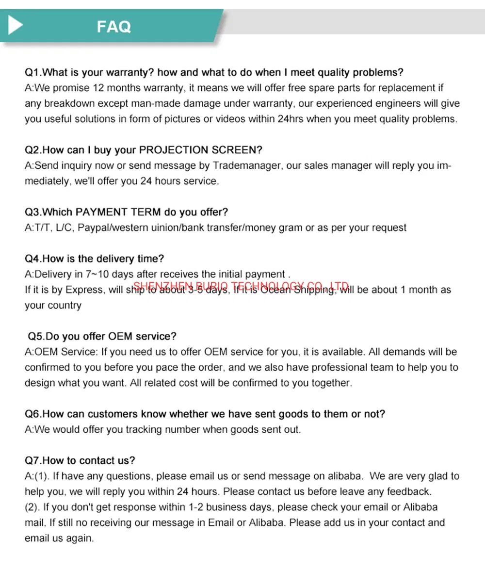 60" -150" Wholesale Portable Projector Screens on Tripod HD 1080P Floor Standing Projection Screen