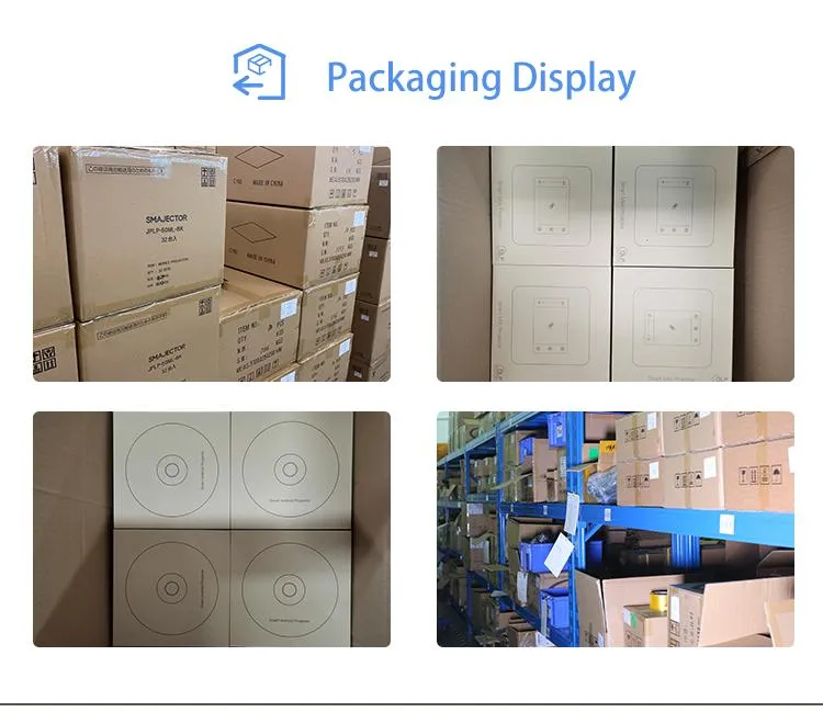 Android Smart LED DLP Portable Cheap Wi-Fi Projector for Business-D042