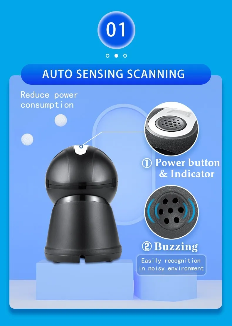 Bar Code Reader Is a Desktop 2D Image Presentation Barcode Scanner Bar Codes