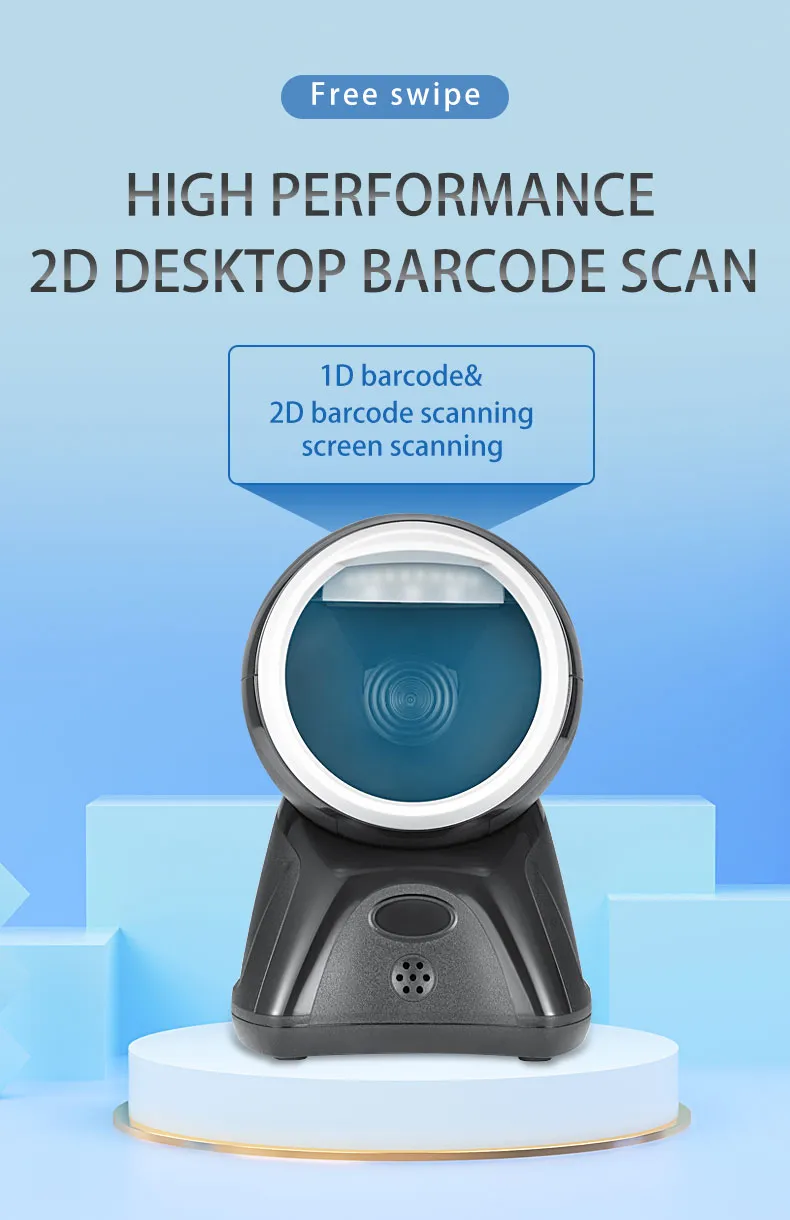 Bar Code Reader Is a Desktop 2D Image Presentation Barcode Scanner Bar Codes