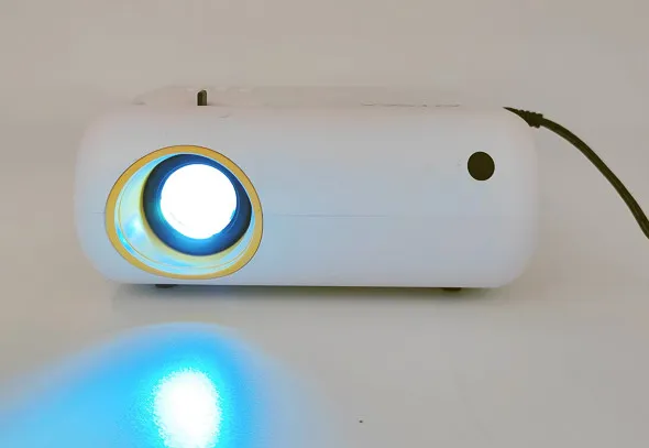 Best Home Theater Mini LCD Projector with 30000 Hours LED Light