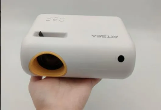 Best Home Theater Mini LCD Projector with 30000 Hours LED Light