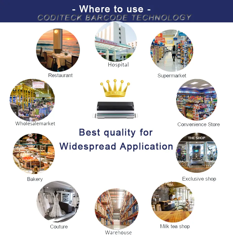 Best Selling Thermal Printer Printhead for Avery 6404