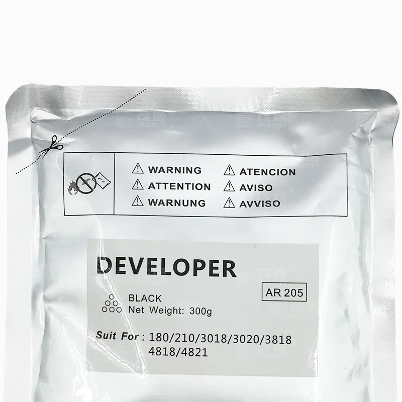 Black Developer Ar205SD for Sharp Ar-3020d 3818s 3818n 3821d 4020dz 4818s 4818sz