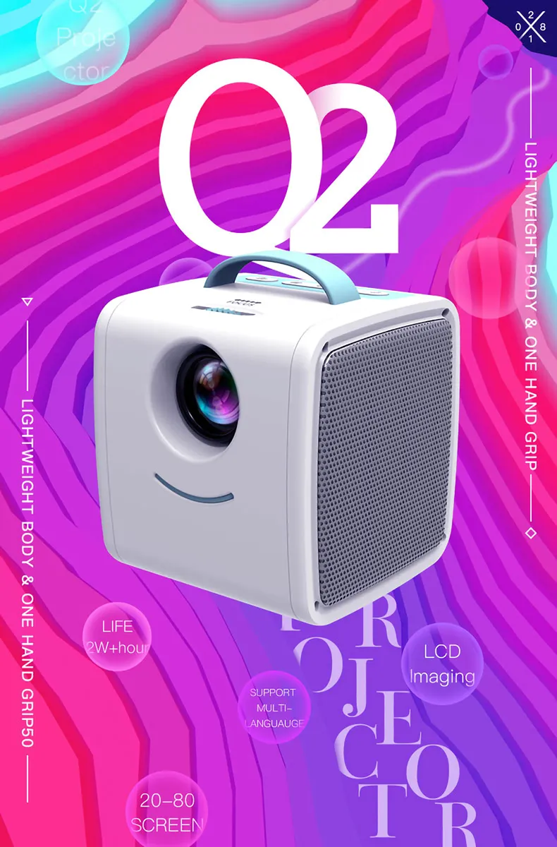 Cheap Price LED Mini Projectors HDMI LCD Portable Projector /Proyector/Beamer