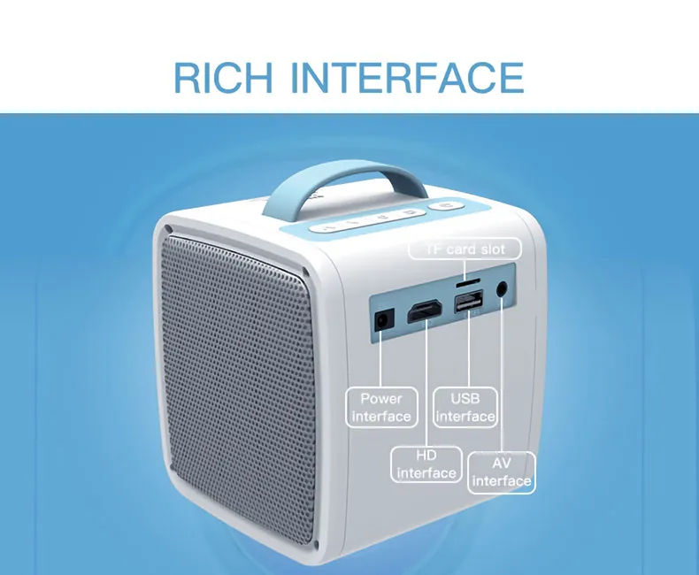 Cheap Price LED Mini Projectors HDMI LCD Portable Projector /Proyector/Beamer