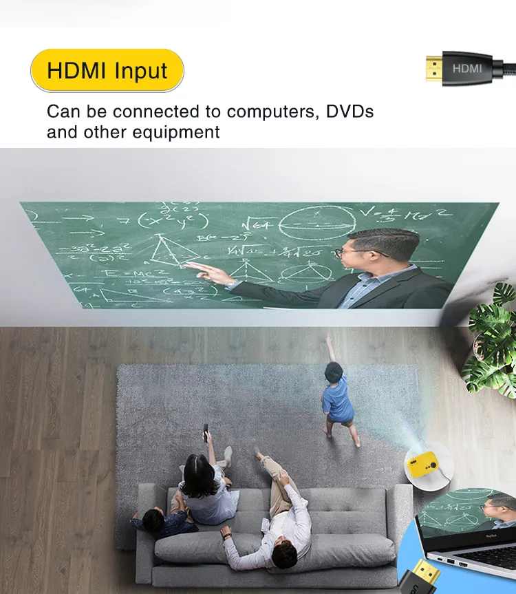 Children Mini Portable Projector for Christmas Children Gift