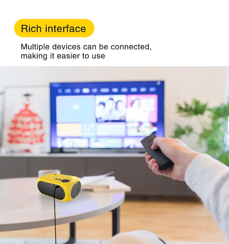 Children Mini Portable Projector for Christmas Children Gift