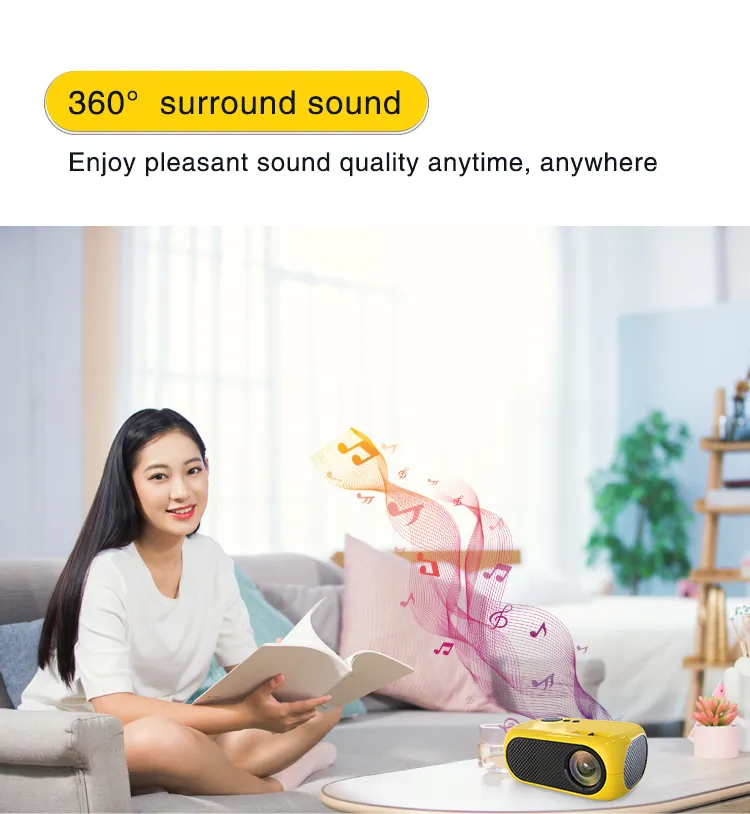 Children Mini Portable Projector for Christmas Children Gift