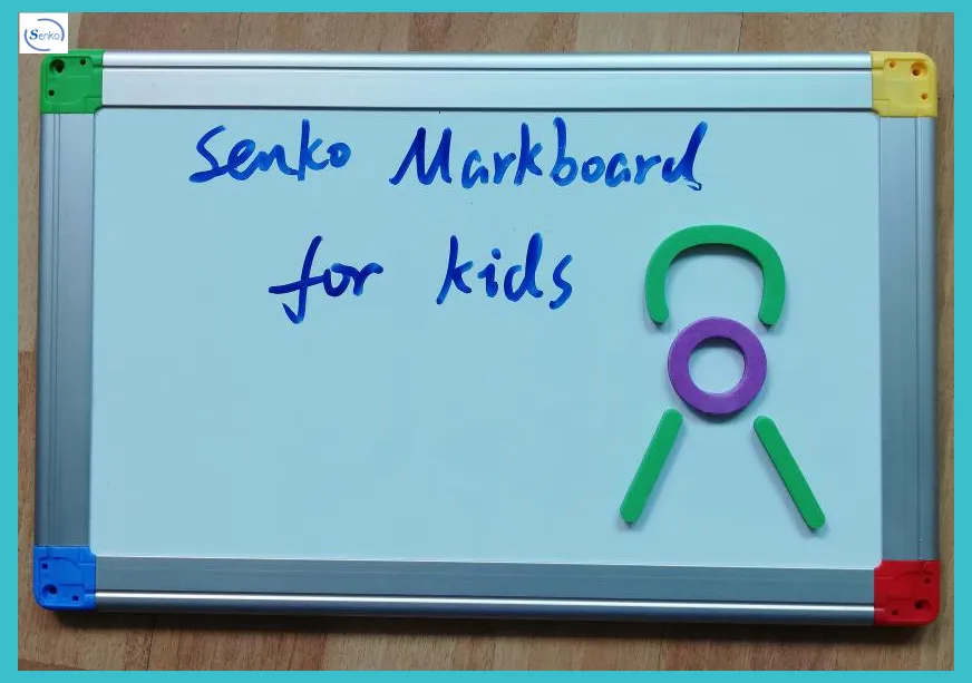 Children Used Small Whiteboard for Writing and Playing with Magnets 20X30cm