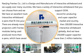 China Low Price Infrared Short Focus Interactive Whiteboard Smart Board with Multi Touch for Students