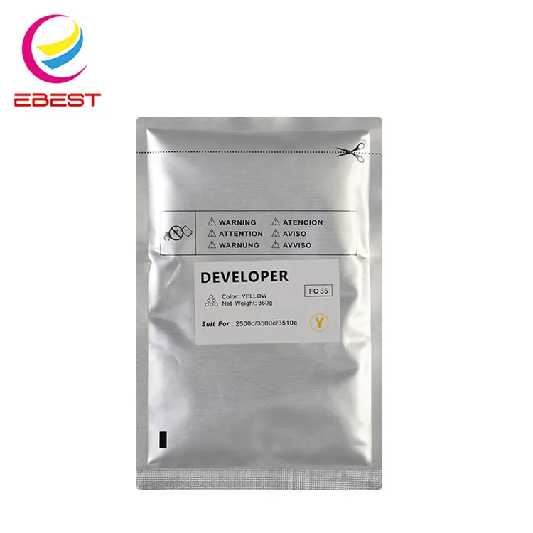 Copier Parts Great Developer FC35/C2500/3500/3510c with 4 Colors for Use in Toshiba