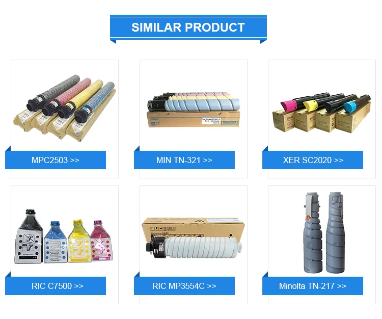 Copier Parts Great Developer FC35/C2500/3500/3510c with 4 Colors for Use in Toshiba