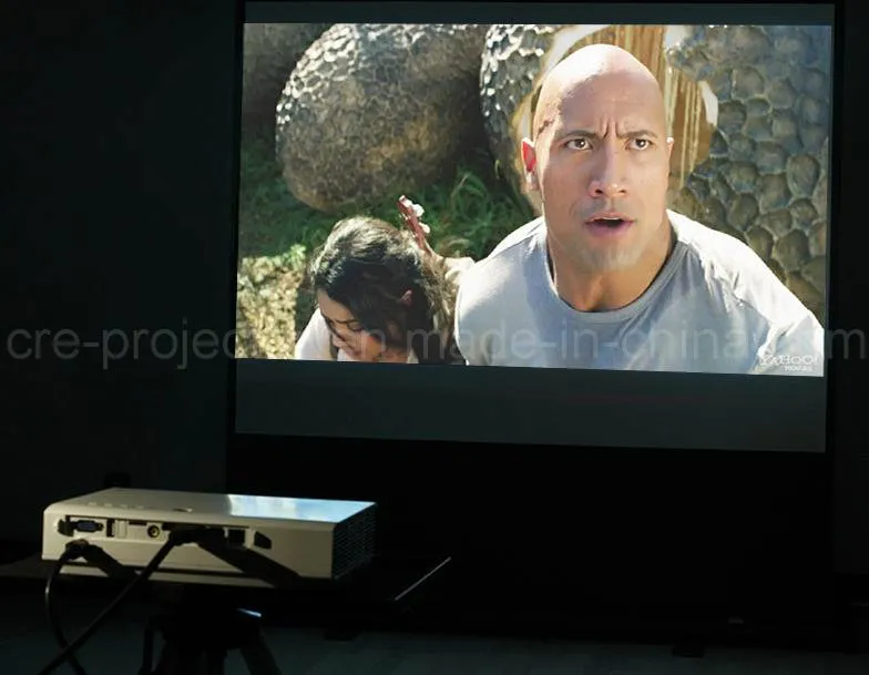 Cre Approved Mini DLP Projector with Bluetooth 3D Glasses WiFi Android