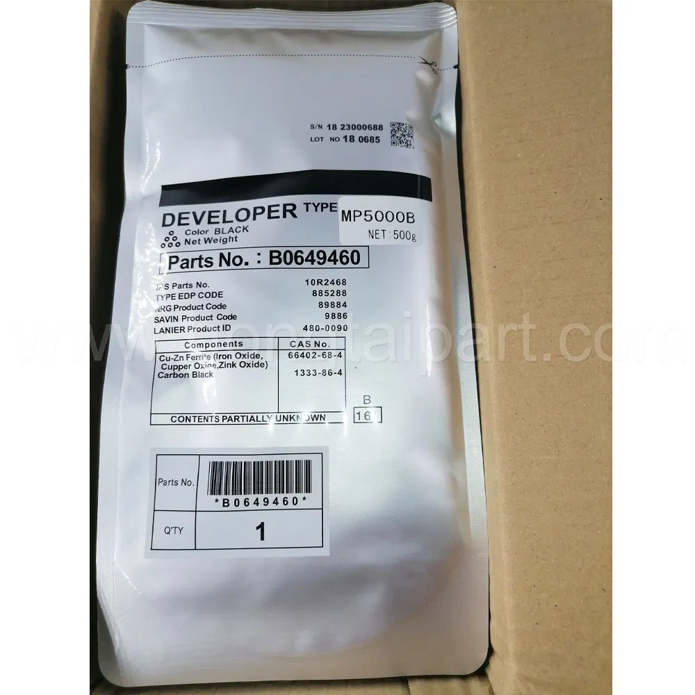 Developer for Ricoh B0649640 MP 4000b 5000b 4001 4002 5001 5002