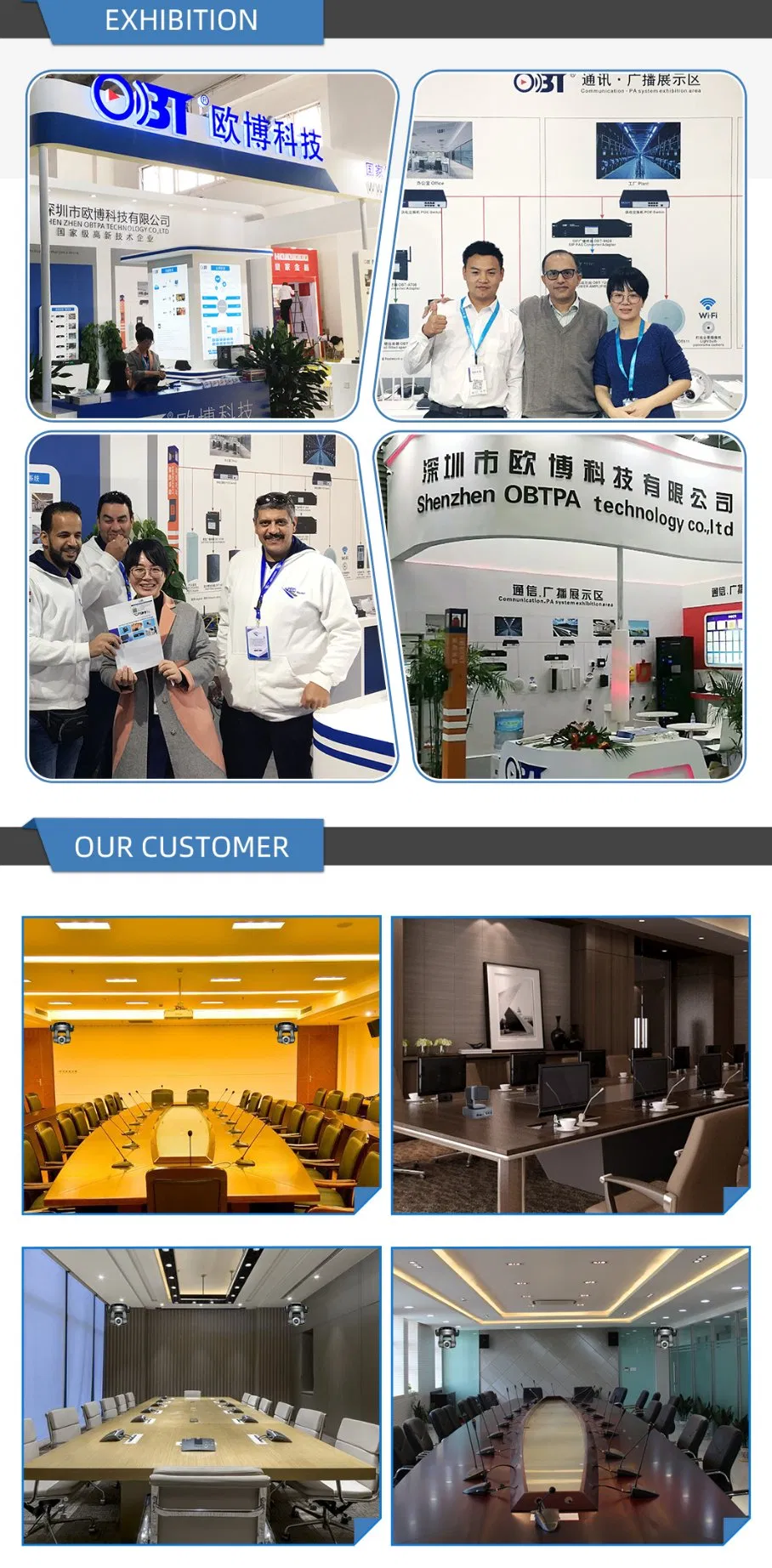 Double Flexible Tubes Dynamic Studio Microphones Conference System Video Condenser Microphone