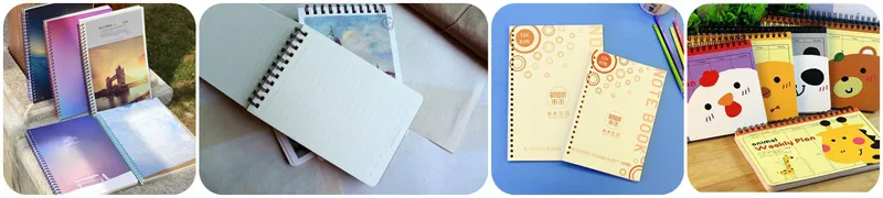 Double Loops Notebook/Exercise Book/Table Calendar Wire Coil Spiral Comb Binding Machine