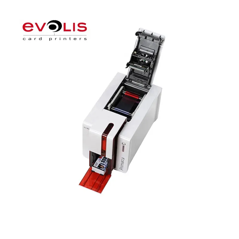 Evolis Primacy Employee Badge Membership Card Single Side ID Card Printer PVC Card Printer