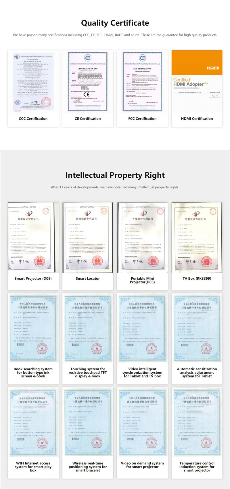 Excel Digital LED Mini Mobile Projector HD 1080P 300 Inch Mini Portable Home Projector