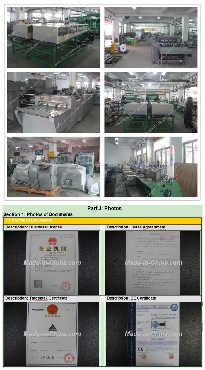 Factory Notebook Wrie Binding Machine and Text Book Stapled, Cwh-520an