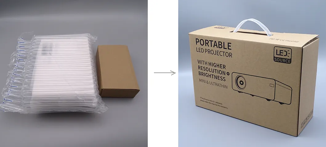 Best Budget Portable LCD Home Projector with 480p Basic Version