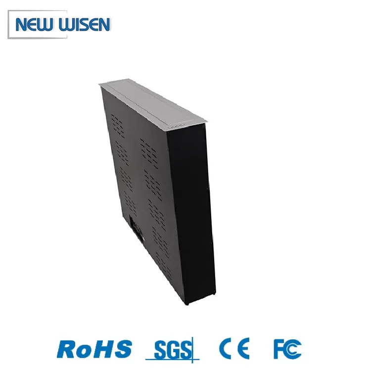 Intelligent Electric Desktop Monitor LCD Lift System for Conference System