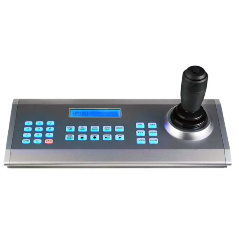 IP RS232 RS485/422 Control Onvif H. 265 3D Joystick PTZ Camera Controller Avl-Kc50