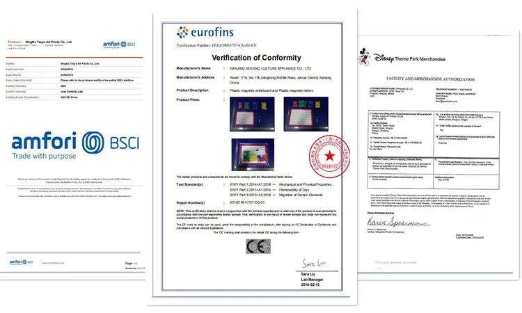 Kids Writing Whiteboard Drawing Board Colourful Plastic Frame