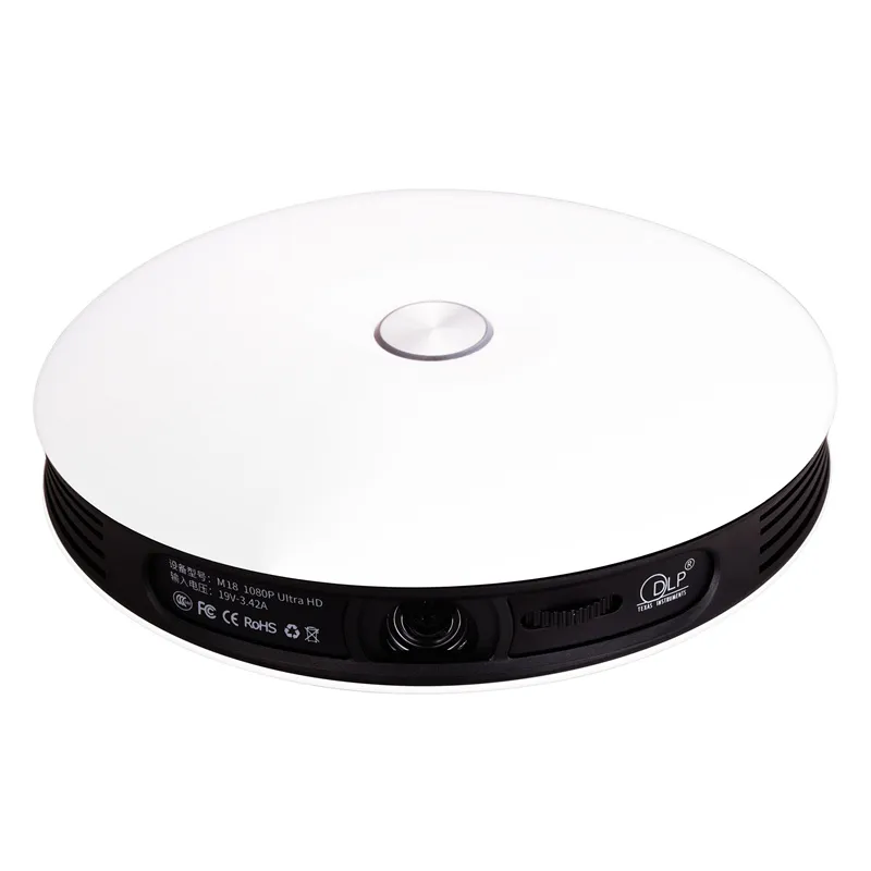 Latest High 3800 Lumens D08 Plus DLP Pico Projector