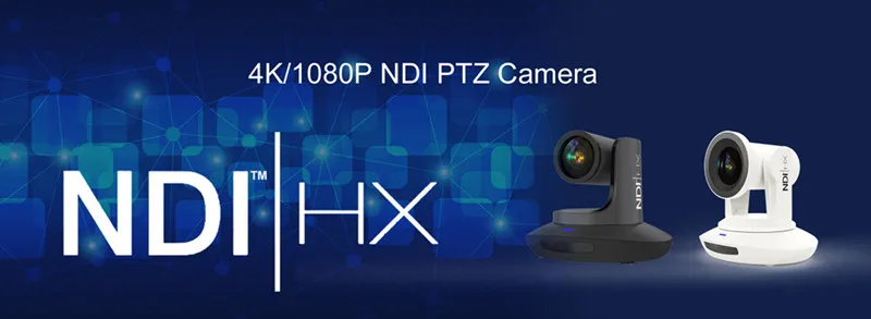 Live Streaming Ndi Video Broadcast PTZ Camera