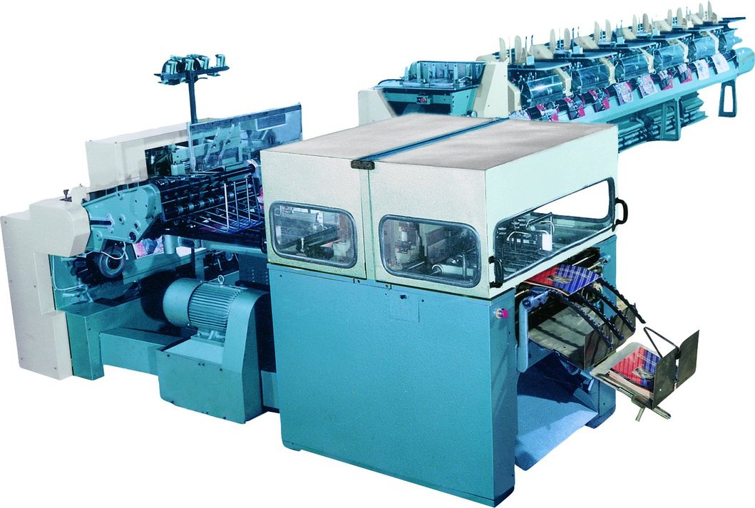 Lqd8d (6+1) Combined Saddle Stitching Line Machine