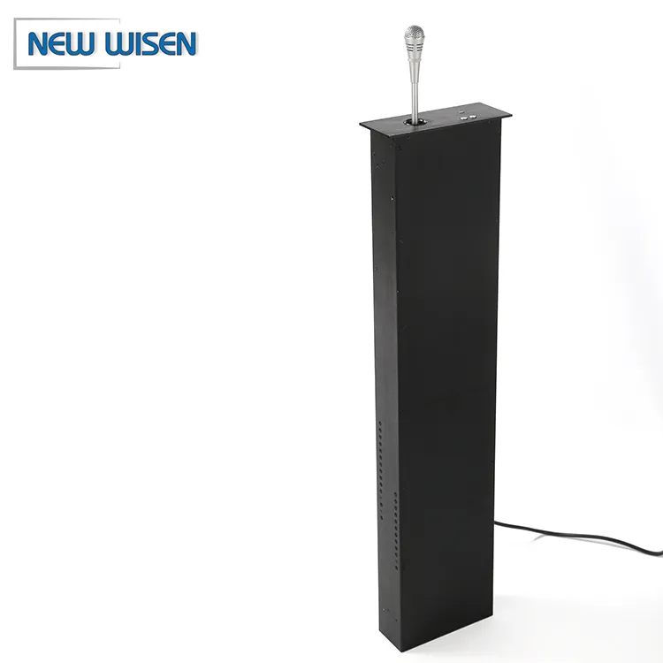 Motorized TV Lift Mechanism Conference Desk LCD Electric Elevation Monitor Lift for Microphone Conference System