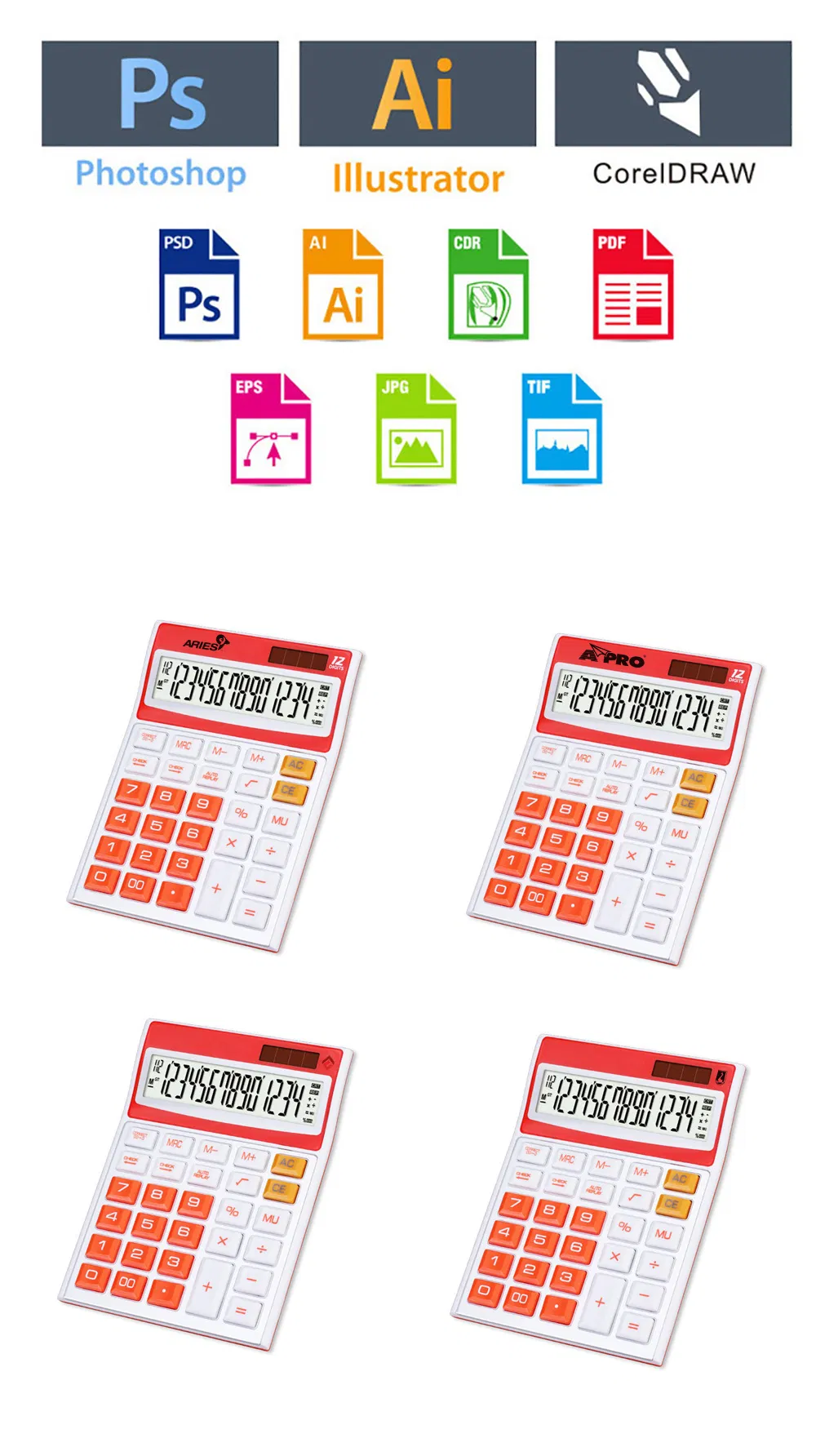 Multi-Functional Electronic Desktop Student Educational High-Tech Scientific Calculator