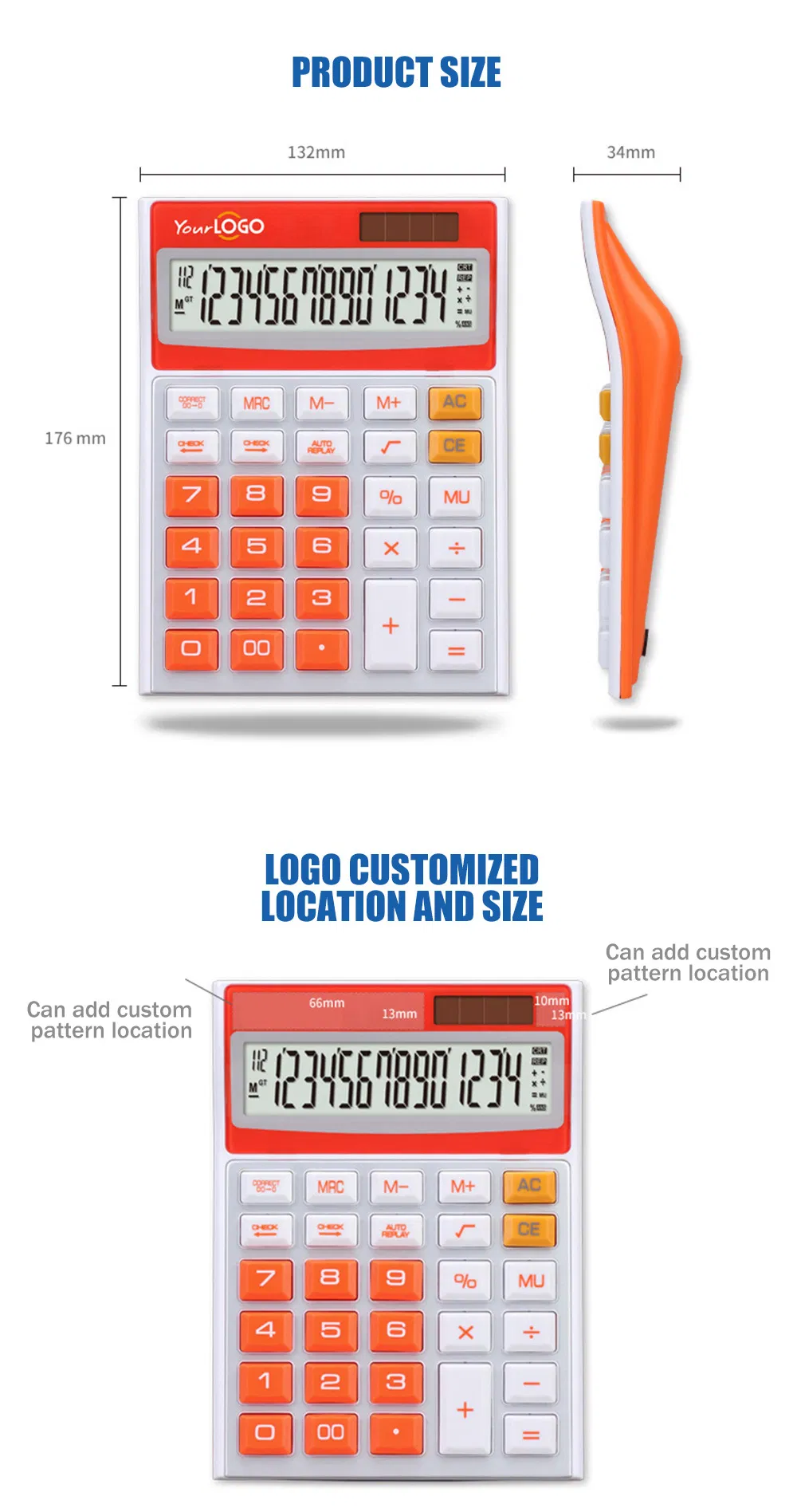 Multi-Functional Electronic Desktop Student Educational High-Tech Scientific Calculator