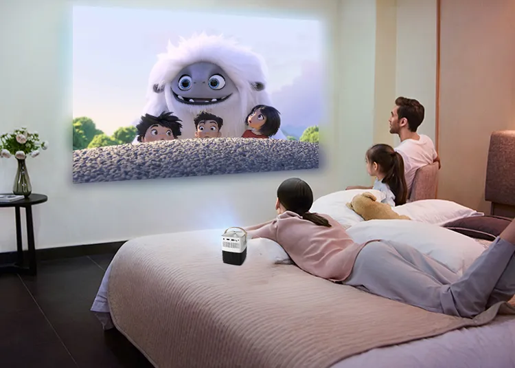 Multimedia Functions Cinema Home Theater LCD Projector Portable LED Projector