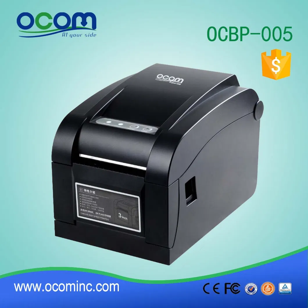 Ocbp-005-Url Factory Direct Sell Thermal Barcode Label Printer Multi-Ports