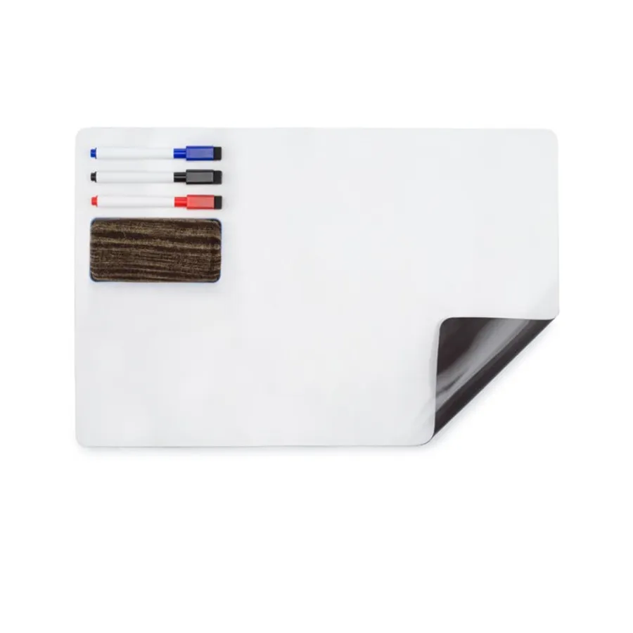 Pet Self-Adhesive Dry Erase Foldable Magnetic Whiteboard