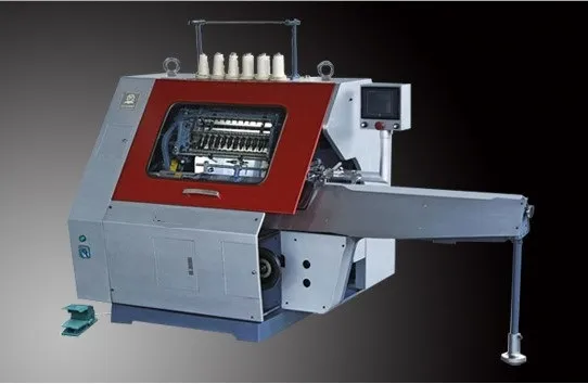 Semi-Automatic Book Sewing and Book Binding Machine (HSXB-460A)
