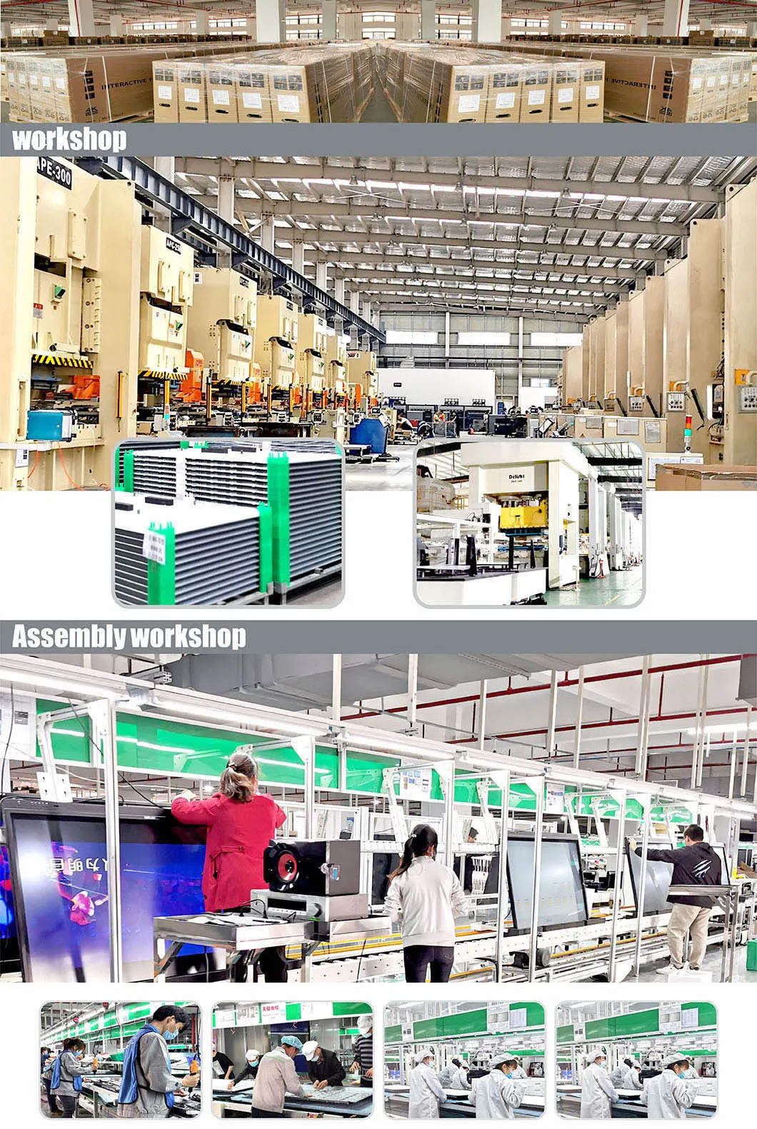 T6h86c 86 Inch Multi-Screen Interaction All in One Monitor Narrow Edge Digital Whiteboard Collaboration