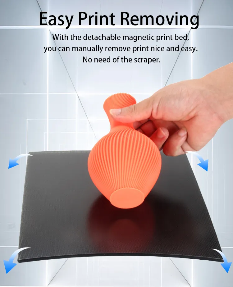 Tronhoo Wholesale Desktop 3D Printer High Precision Auto Leveling Printer