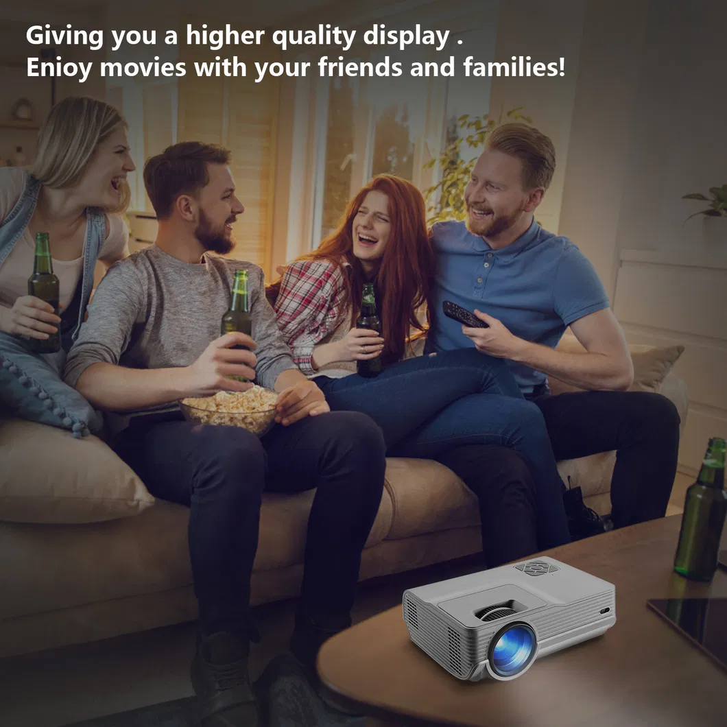 TV Share Screen Lamp Light Night Short Small Throw Home Theater Projectors