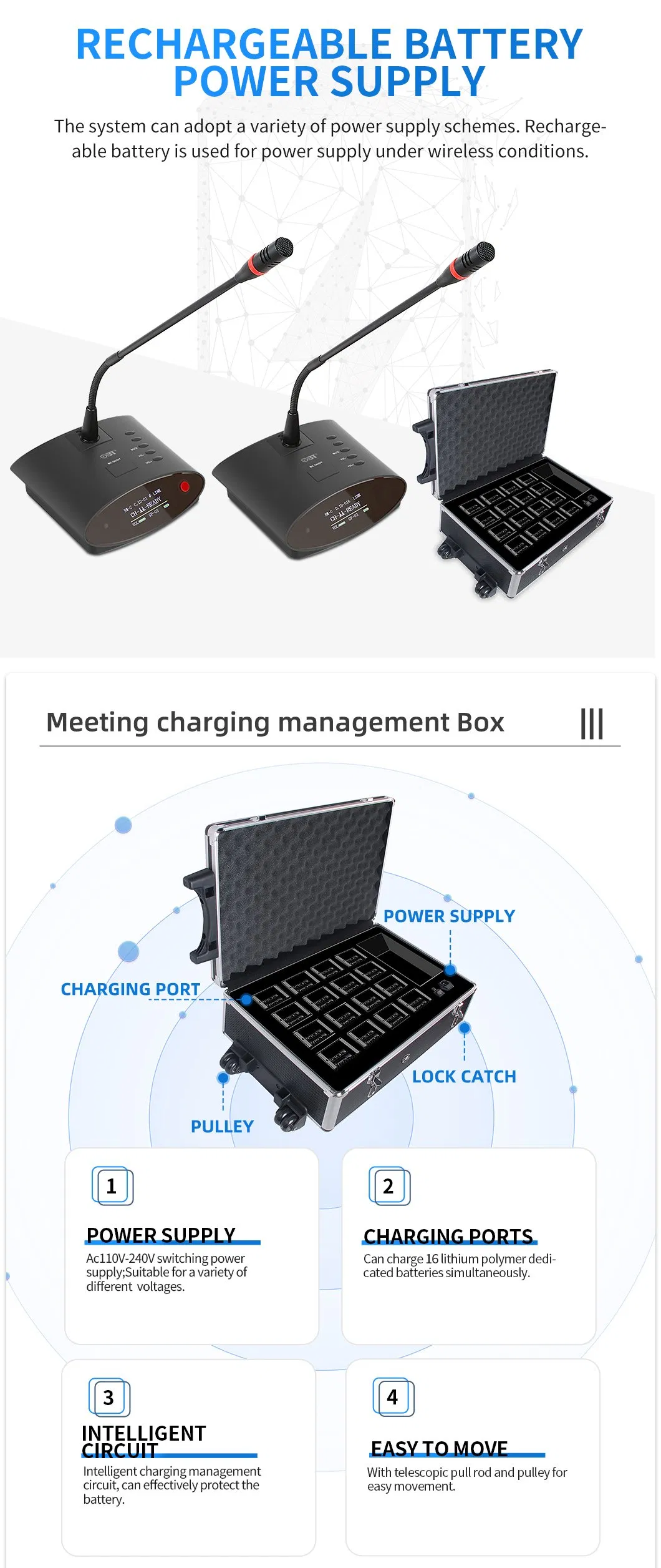 UHF Wireless Microphone Isolation Shield Desktop Studio Conference Microphone