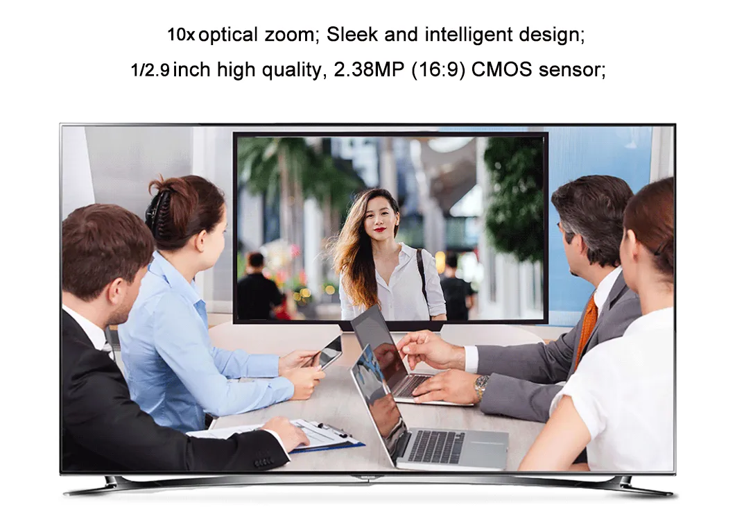 Vhd10n10X Optical Zoom Full HD 1080P Video Conference Camera for Conference System